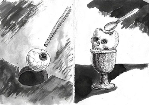 Zeichner aus Nordhorn, Surreale Bilder.